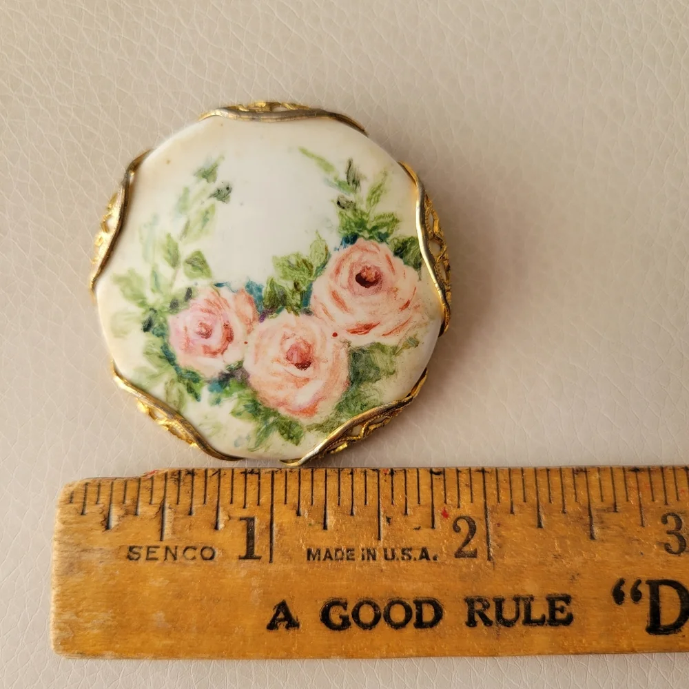 Vintage pretty painted